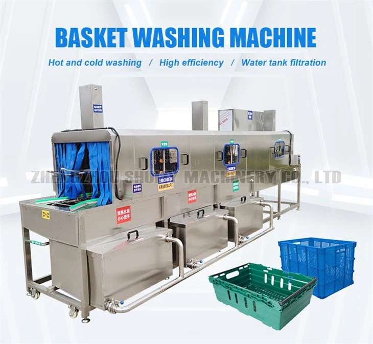 Plastic Crate Washer