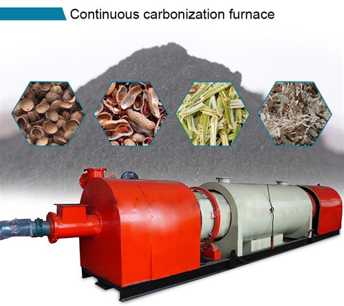 Carbonizer tshuab